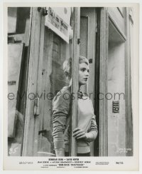8s134 BONJOUR TRISTESSE 8.25x10 still 1958 c/u of Jean Seberg standing in doorway, Otto Preminger!