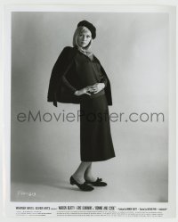 8s136 BONNIE & CLYDE 8.25x10.25 still 1967 standing portrait of Faye Dunaway in Bonnie Parker outfit!