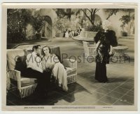 8s138 BORDERTOWN 8x10 still 1935 Bette Davis stares at Paul Muni & Margaret Lindsay snuggling up!
