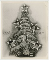 8s160 CANTOR'S COLGATE COMEDY CHRISTMAS TREE TV 8.25x10 still 1953 O'Connor, Cantor, Durante +more!