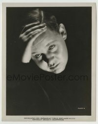 8s175 CHARLES LAUGHTON 8x10.25 still 1932 youthful headshot portrait over black background!