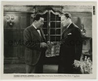 8s177 CHARLIE CHAN IN LONDON 8.25x10 still 1934 Warner Oland interrogates scared Douglas Walton!