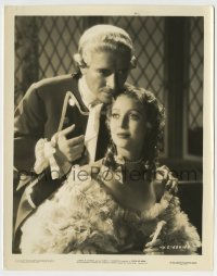 8s187 CLIVE OF INDIA 8x10.25 still 1935 romantic close up of Ronald Colman & Loretta Young!