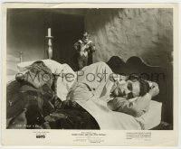 8s219 DARBY O'GILL & THE LITTLE PEOPLE 8.25x10 still 1959 special fx image of leprechaun & Connery!