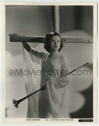 8s245 DIXIE DUNBAR 8x10.25 still 1930s angelic Easter portrait with cross & horn by Gene Kornman!