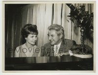 8s265 ED SULLIVAN SHOW TV 7x9 still 1962 Teresa Brewer & Liberace by piano & famous candelabra!