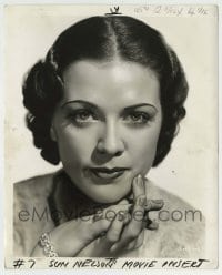 8s273 ELEANOR POWELL deluxe 8x10 still 1936 close portrait when she made Broadway Melody of 1936!