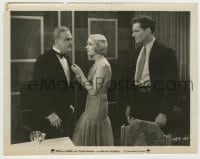 8s295 FAST & LOOSE 8x10.25 still 1930 Carole Lombard between Frank Morgan & Charles Starrett!