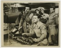 8s011 FORBIDDEN PLANET 8x10.25 still 1956 Leslie Nielsen takes over controls from Jack Kelly!