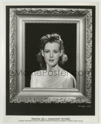 8s312 FRANCES DEE 8.25x10 still 1938 wonderful framed portrait of the beautiful Paramount star!