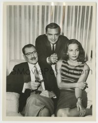 8s316 GENERAL ELECTRIC THEATER TV 7.25x9 still 1962 Groucho Marx, Dennis Hopper & Brooke Hayward!