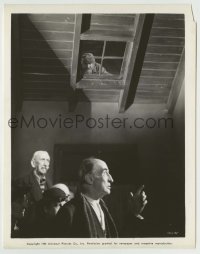 8s321 GHOST OF FRANKENSTEIN 8x10.25 still 1942 great image of Bela Lugosi eavesdropping from above!