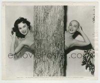 8s323 GIRL IN THE KREMLIN 8.25x10 still 1957 Natalie Daryll before & after her head's shaved bald!