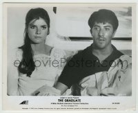 8s334 GRADUATE 8.25x10 still 1968 Dustin Hoffman & Katharine Ross on bus at the end of the movie!
