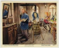 8s026 LUST FOR LIFE color 8x10 still #10 1956 Kirk Douglas as Van Gogh & Anthony Quinn as Gaugin!