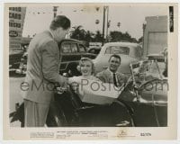 8s554 MONKEY BUSINESS 8x10.25 still 1952 Cary Grant & sexy Marilyn Monroe in cool convertible car!