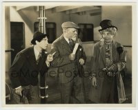 8s552 MONKEY BUSINESS 8.25x10 still 1931 wacky image of Marx Brothers Chico & Harpo with guns!
