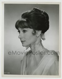 8s570 MY FAIR LADY 8x10.25 still 1964 wonderful profile portrait of beautiful Audrey Hepburn!