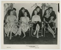 8s588 NO DOWN PAYMENT 8.25x10 still 1957 posed portrait of the eight top male & female leads!
