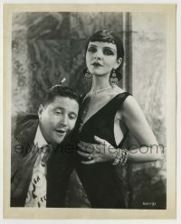 8s602 ONCE IN A LIFETIME deluxe 8x10 still 1932 Jack Oakie puts his head on sexy Mona Maris' bosom!