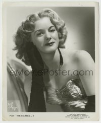 8s622 PAT MESCHELLE 8.25x10 still 1950s c/u of the sexy burlesque dancer by Bruno of Hollywood!