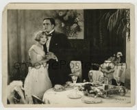 8s626 PATSY 8x10.25 still 1928 pretty Marion Davies embraces Orville Caldwell in tuxedo!