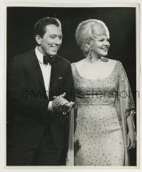 8s629 PEGGY LEE/ANDY WILLIAMS TV 8.25x10 still 1969 she's appearing on his TV show!