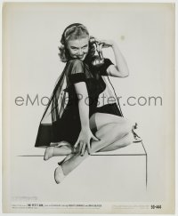 8s639 PETTY GIRL 8.25x10 still 1950 classic cheescake pin-up portrait of sexy Joan Caulfield!