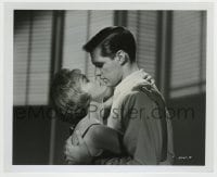 8s663 PSYCHO 8x10 still 1960 close up of John Gavin holding Janet Leigh, Alfred Hitchcock classic!