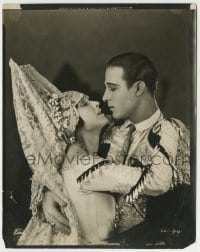 8s710 SAINTED DEVIL 8x10.25 still 1924 pretty Helena D'Algy loves suave Rudolph Valentino!