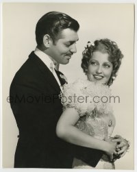 8s715 SAN FRANCISCO deluxe 7.5x9.5 still 1936 Clark Gable & Jeanette MacDonald by Clarence S. Bull!
