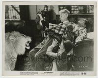 8s743 SIN OF HAROLD DIDDLEBOCK 8x10 still R1950 lion scares Harold Lloyd & two men, Preston Sturges