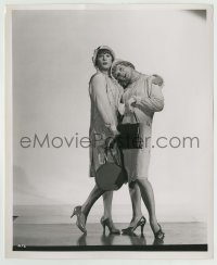 8s757 SOME LIKE IT HOT 8.25x10 still 1959 best portrait of Jack Lemmon & Tony Curtis in drag!