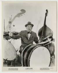 8s761 SONG IS BORN 8x10.25 still 1948 Danny Kaye playing drums by cello, xylophone, trumpet & more!