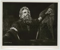 8s814 TEN COMMANDMENTS 8.25x10 still 1956 great close portrait of Charlton Heston as Moses!