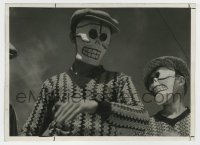 8s828 TIME IN THE SUN 5x7 still 1940 Sergei Eisenstein's classic, Day of the Dead skull masks!