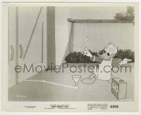 8s845 UNCLE DONALD'S ANTS 8.25x10 still 1952 Donald Duck trying to kill ants w/gasoline & matches!