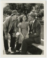8s847 UNDER PUP 8.25x10 still 1939 11 year-old Gloria Jean with C. Aubrey Smith and Billy Gilbert!