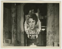 8s850 UNFAITHFUL candid 8x10.25 still 1931 incredible theater lobby display with Ruth Chatterton!