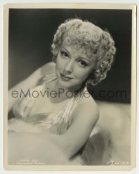 8s859 VIRGINIA VALE 8x10.25 still 1930s great close up of the pretty actress in halter top dress!