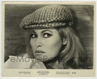 8s871 WHAT'S NEW PUSSYCAT 8x10 still 1965 super close up of sexy Ursula Andress wearing cap!