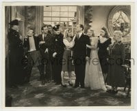 8s893 YOUNG & WILLING 8.25x10 still 1943 William Holden, Susan Hayward, Bencheley & others w/cops!