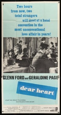 8t379 DEAR HEART 3sh 1965 total strangers Glenn Ford & Geraldine Page, directed by Delbert Mann!