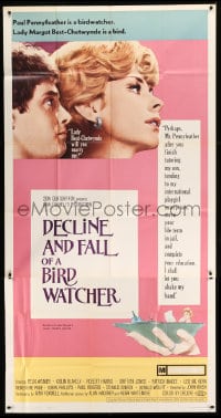8t381 DECLINE & FALL OF A BIRD WATCHER 3sh 1969 Genevieve Page is sexy and wants to meet you!