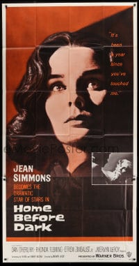 8t453 HOME BEFORE DARK 3sh 1958 pretty untouched Jean Simmons is a wife on the rim of insanity!
