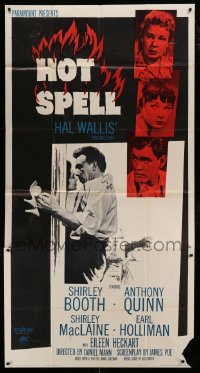 8t455 HOT SPELL 3sh 1958 Shirley Booth, Anthony Quinn, Shirley MacLaine, directed by Daniel Mann!