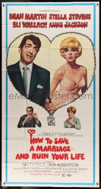 8t458 HOW TO SAVE A MARRIAGE 3sh 1968 Dean Martin, Stella Stevens, Eli Wallach, Anne Jackson