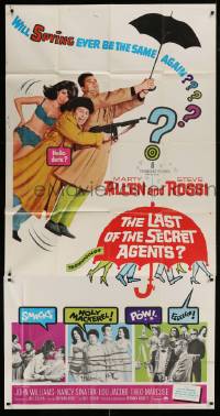 8t492 LAST OF THE SECRET AGENTS 3sh 1966 Allen & Rossi, will spying ever be the same again!