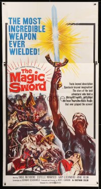 8t508 MAGIC SWORD 3sh 1961 Gary Lockwood wields the most incredible weapon ever!
