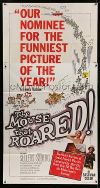 8t526 MOUSE THAT ROARED 3sh 1959 Sellers & Seberg take over the country w/an invasion of laughs!
